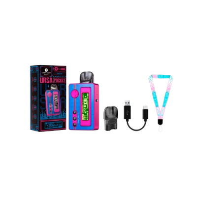 Lost Vape Ursa Pocket Hellsing Grey (Серый, с картриджем) Многоразовый POD